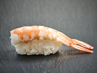 Image showing Shrimp sushi