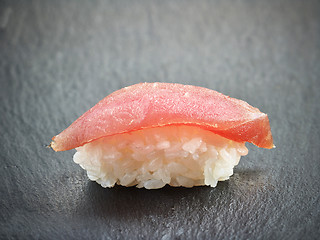 Image showing Tuna fish sushi