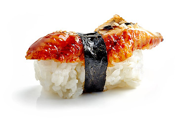 Image showing Eel sushi