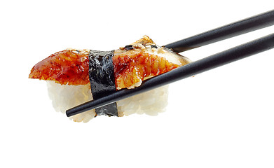 Image showing Eel sushi