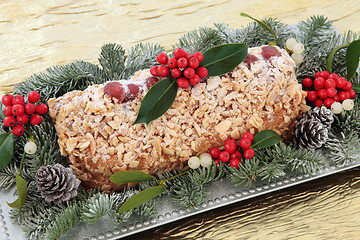 Image showing Stollen Christmas Cake