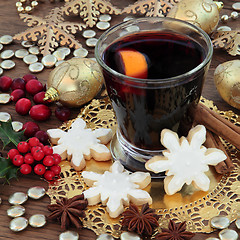 Image showing Christmas Mulled Wine