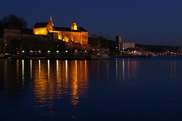 Image showing Akershus fortress in Oslo