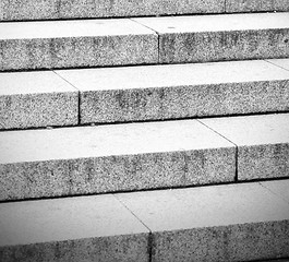 Image showing in london  monument old steps and marble ancien line 