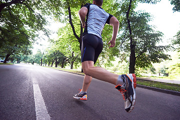 Image showing man jogging