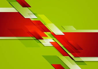 Image showing Abstract colorful corporate tech background