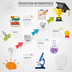 Image showing Education Infographics