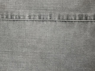 Image showing Fragment of obsolete gray fabric