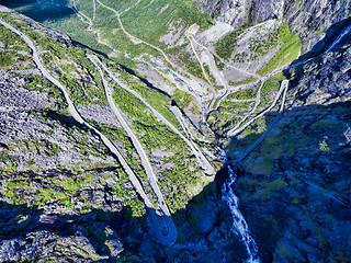 Image showing Trollstigen road