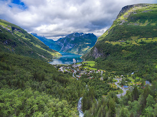 Image showing Geiranger fjord