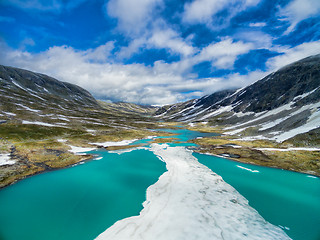 Image showing Norwegian mountain lake