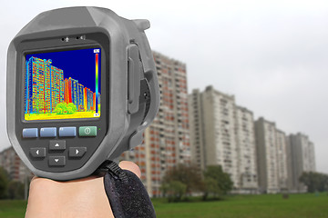 Image showing Recording Buildings With Thermal Camera_10