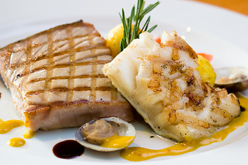 Image showing Chicken Steak with Oysters