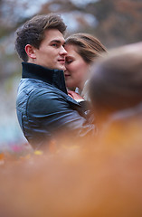 Image showing autumn couple