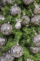 Image showing Christmas tree detail