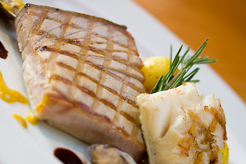 Image showing Chicken Steak with Oysters