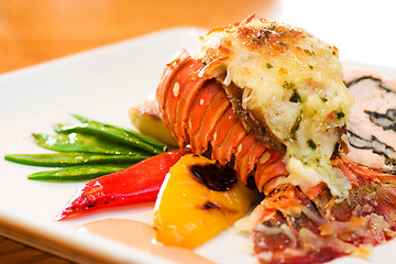 Image showing Lobster Dinner