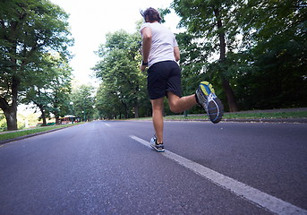 Image showing man jogging