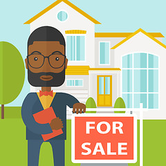 Image showing Real estate agent.