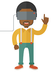 Image showing Virtual relaity headset.