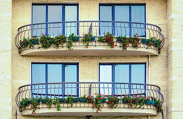 Image showing Balconies