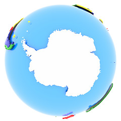 Image showing Antarctic on Earth