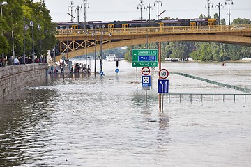 Image showing Flooded Budapest