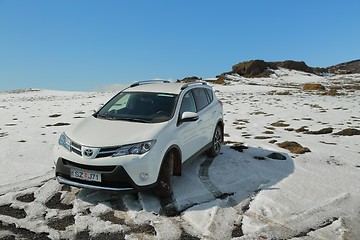 Image showing Toyota RAV4 on terrain