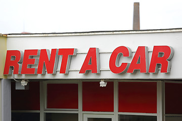 Image showing Rent A Car