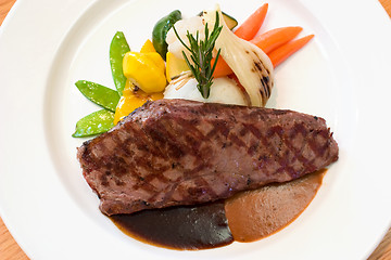 Image showing Grilled Beef Steaks