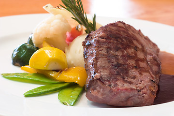 Image showing Grilled Beef Steaks