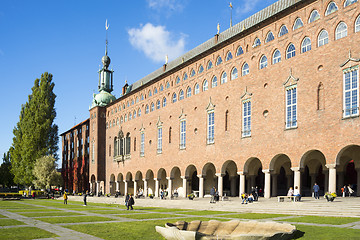 Image showing city hall of Stockholm