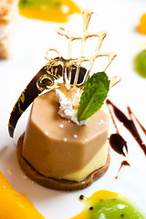 Image showing Coffee and Chocolate Dessert