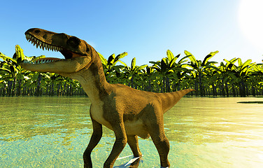 Image showing velociraptor the dinosaur