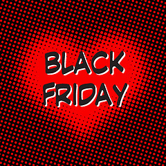 Image showing Black Friday sales love