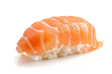 Image showing Salmon sushi