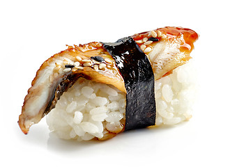 Image showing Eel sushi