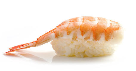 Image showing Shrimp sushi 