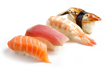 Image showing various sushi