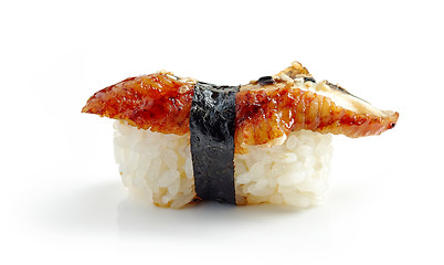 Image showing Eel sushi