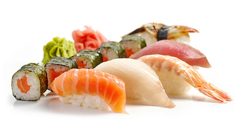 Image showing various sushi