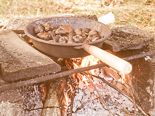 Image showing Retro looking Barbecue picture