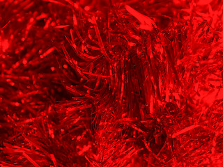 Image showing Christmas tinsel