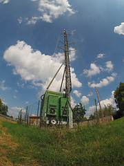 Image showing Aerial tower