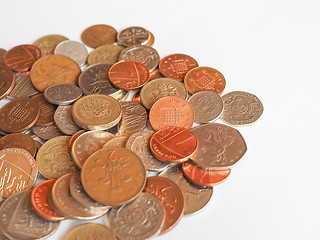 Image showing Pound coins