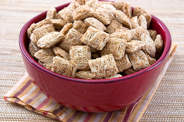 Image showing Wheat Squares for Breakfast