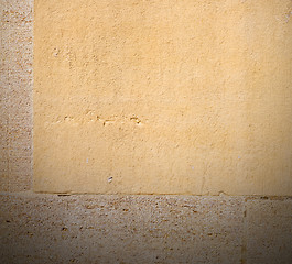 Image showing brick in london   the    abstract    texture of a ancien wall an