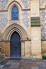 Image showing door southwark     in   construction and religion