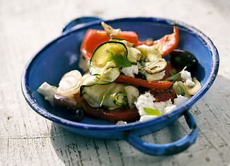 Image showing grilled vegetables