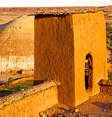 Image showing season  africa in morocco the old contruction and the historical